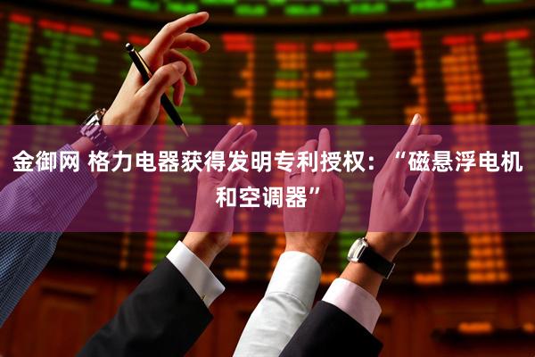 金御网 格力电器获得发明专利授权：“磁悬浮电机和空调器”