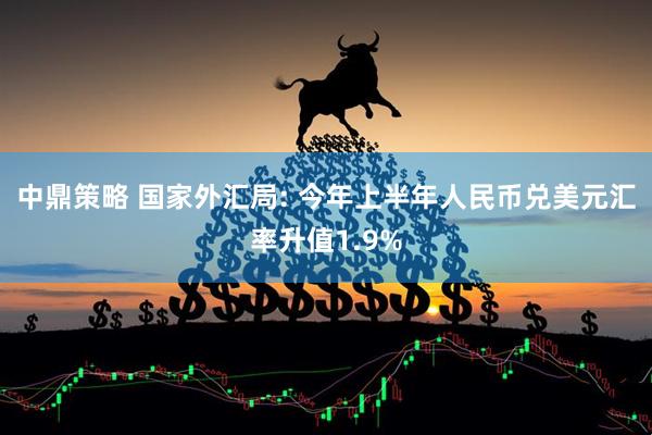 中鼎策略 国家外汇局: 今年上半年人民币兑美元汇率升值1.9%
