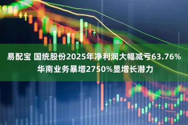 易配宝 国统股份2025年净利润大幅减亏63.76% 华南业务暴增2750%显增长潜力
